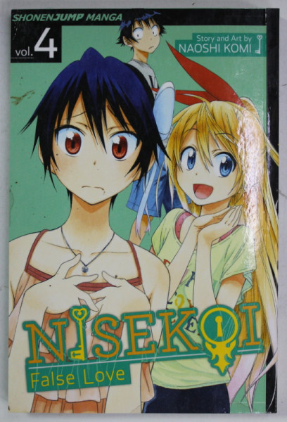 NISEKOI , FALSE LOVE , no. 4 , story and art by NAOSHI  KOMI , 2022 , BENZI DESENATE *