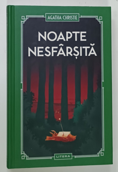 NOAPTE  NESFARSITA de AGATHA CHRISTIE , 2024, EDITIE CARTONATA