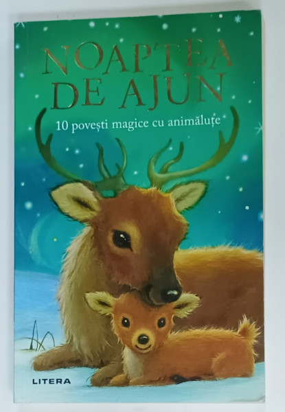 NOAPTEA DE AJUN , 10 POVESTI MAGICE CU ANIMALUTE , ilustratii de ALISON EDGSON , 2022