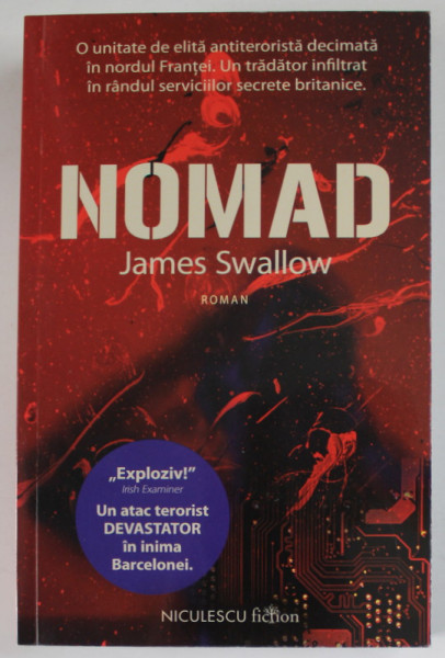NOMAD , roman de JAMES SWALLOW , 2023
