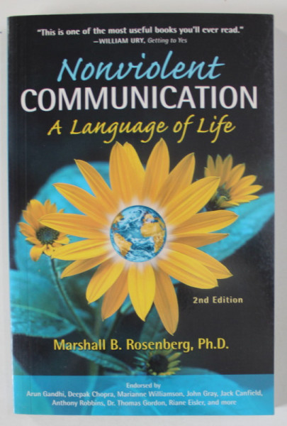 NONVIOLENT COMMUNICATION , A LANGUAGE OF LIFE by MARSHALL B. ROSENBERG , 2003 , PREZINTA SUBLINIERI *