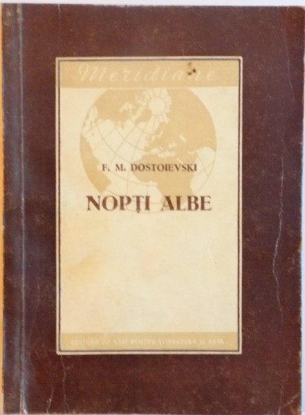 NOPTI ALBE de F.M. DOSTOIEVSKI, 1956
