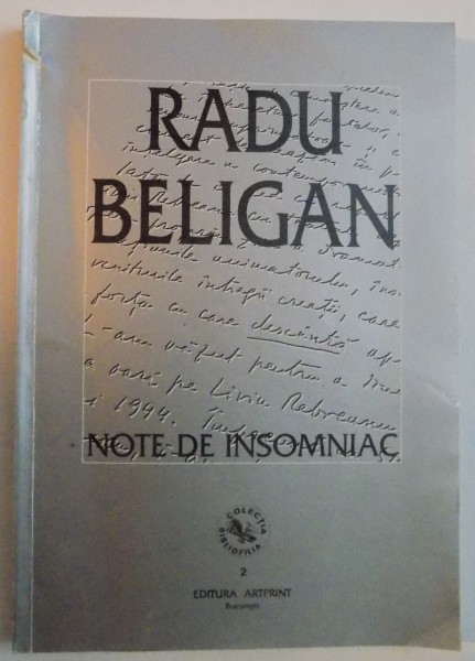 NOTE DE INSOMNIAC , 2001