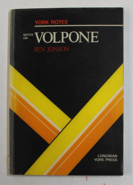 NOTES ON BEN JONSON 'S '' VOLPONE '' by DOUGLAS DUNCAN , 1980, PREZINTA PETE SI HALOURI DE APA