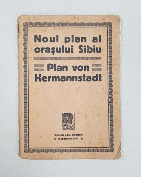 Noul plan al orasului Sibiu - 1921