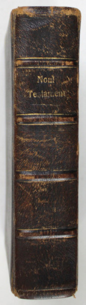 NOUL TESTAMENT AL DOMNULUI NOSTRU ISUS HRISTOS , prefata de Dr. IOAN BALAN , CANONIC METROPOLITAN , ORADEA ,  1924 , PREZINTA URME DE UZURA SI PETE , LIPSA  PAGINA DE TITLU *