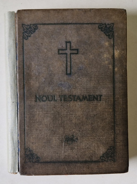 NOUL TESTAMENT CU PSALMII , 1972 , COTOR RESTAURAT