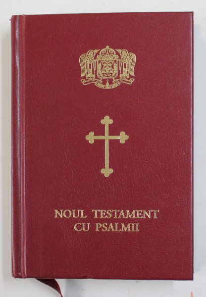 NOUL TESTAMENT CU PSALMII , 2018 , FORMAT REDUS , TIPARIT PE HARTIE DE BIBLIE