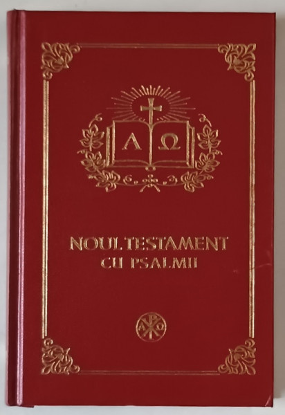NOUL TESTAMENT CU PSALMII , 2019 , EDITIE  CARTONATA , TIPARITA PE HARTIE DE BIBLIE *
