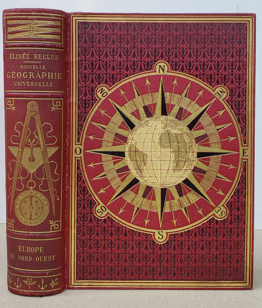 Nouvelle Geographie Universelle L'Europe du Nord-Quest par Elisee Reclus - Paris, 1887