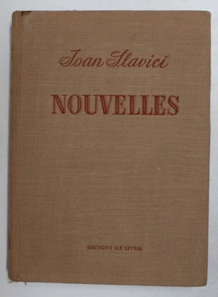 NOUVELLES par IOAN SLAVICI , 1955