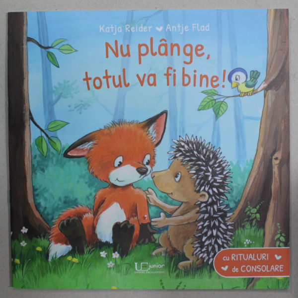 NU PLANGE , TOTUL VA FI BINE ! de KATJA REIDER , ilustratii de ANTJE FLAD , 2022