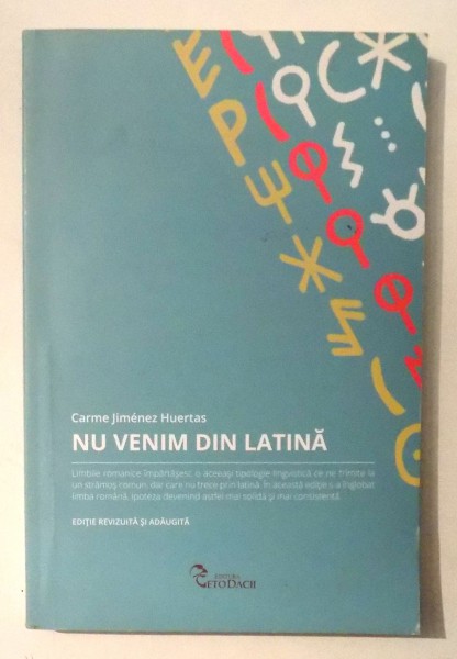 NU VENIM DIN LATINA de CARME JIMENEZ HUERTAS , 2016