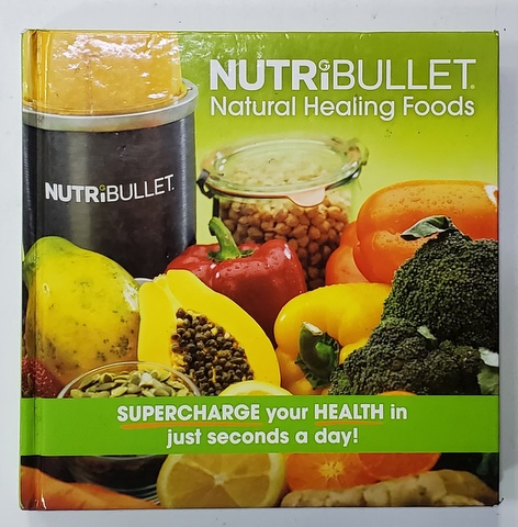 NUTRIBULLET , NATURAL HEALING FOODS , ANII '2000 , PREZINTA PETE SI HALOURI DE APA *