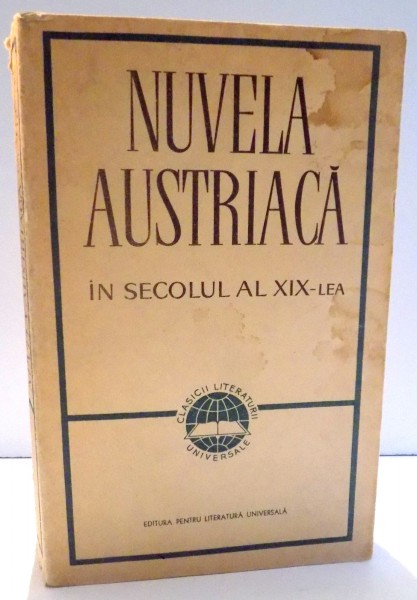 NUVELA AUSTRIACA IN SECOLUL AL XIX-LEA , 1966