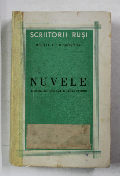 NUVELE de MIHAIL I. LERMONTOV , 1946