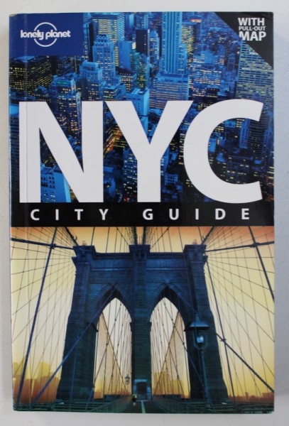 NYC -  LONELY PLANET CITY GUIDE , with pull - out map , by GINGER ADAMS OTIS ...REGIS ST  LOUIS , 2010