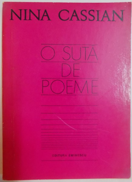 O SUTA DE POEME de NINA CASSIAN , 1974