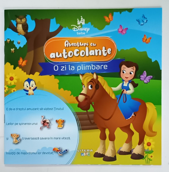 O ZI LA PLIMBARE , ACTIVITATI CU AUTOCOLANTE , 2024