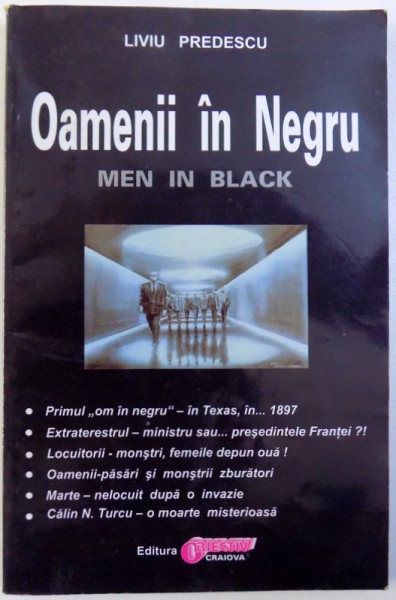 OAMENII IN NEGRU  - MEN IN BLACK de LIVIU PREDESCU , 2006
