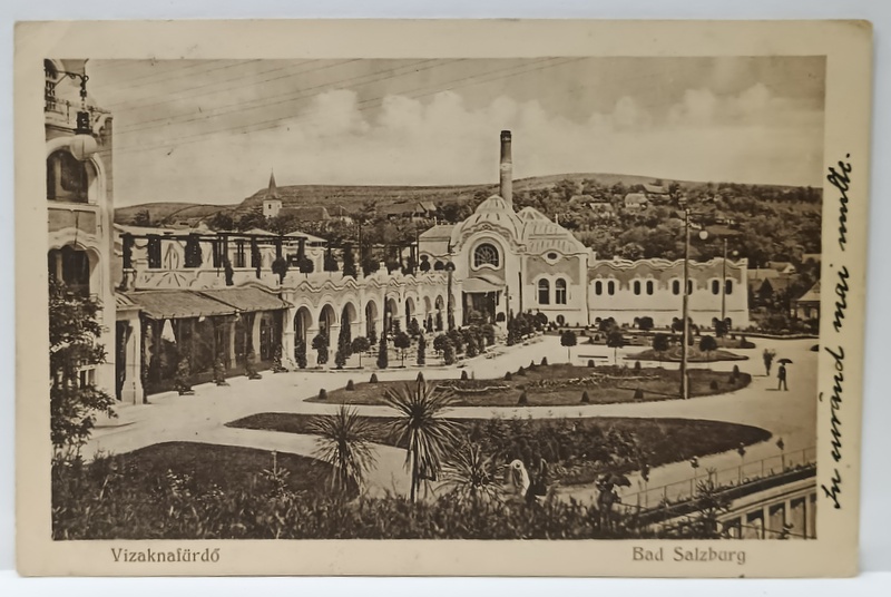 OCNA SIBIULUI , CLADIREA BAILOR , CARTE POSTALA , 1917