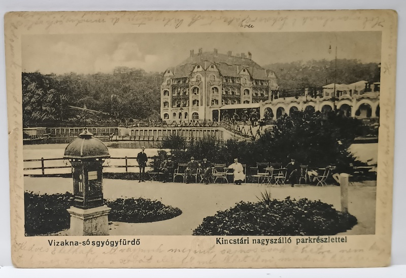 OCNA SIBIULUI , LACUL SI AMENAJARILE , CARTE POSTALA ILUSTRATA , PERIOADA INTERBELICA