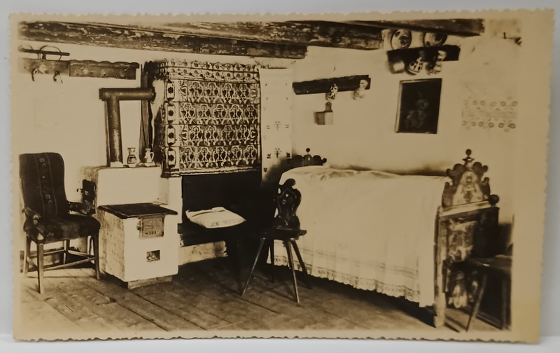 ODAIE TARANEASCA IN CISNADIOARA , FOTO. E. FISCHER , FORMAT CARTE POSTALA , PERIOADA  INTERBELICA