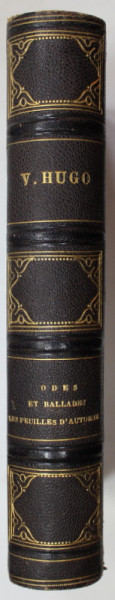 ODES et BALLADES / LES FEUILLES D 'AUTOMNE , COLEGAT par VICTOR HUGO , COLLECTION HETZEL , 1859