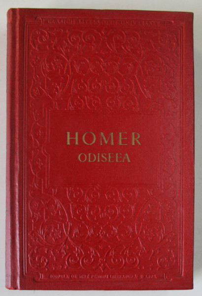 ODISEEA de HOMER , 1956 *EDITIE CARTONATA