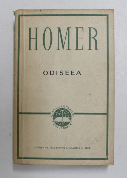 ODISEEA de HOMER, 1959 *PREZINTA URME DE UZURA
