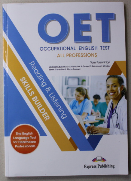 OET - OCCUPATIONAL ENGLISH TEST - ALL PROFESSIONS by TOM FASSNIDGE , 2020