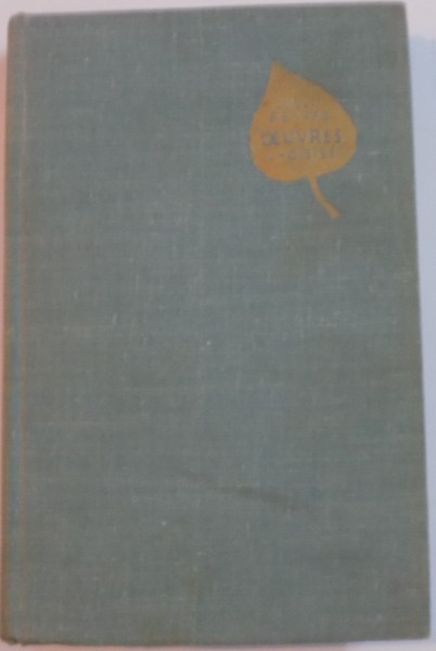 OEUVRES CHOISIES , DEUXIEME EDITION par JULES RENARD , 1963