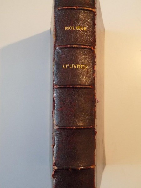 OEUVRES COMPLETES DE MOLIERE, AVEC DES NOTES DE TOUS LES COMMENTATEURS, PARIS  1885