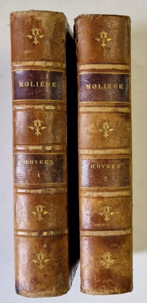 OEUVRES DE MOLIERE , VOLUMELE I - II , 1892