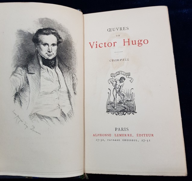 OEUVRES DE VICTOR HUGO, CROMWELL - PARIS, 1827