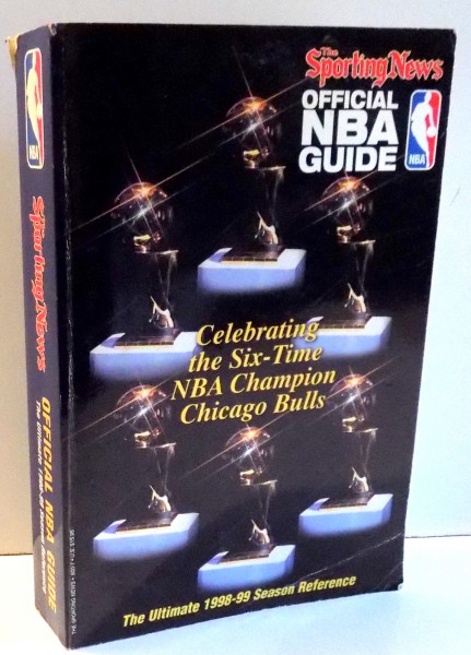 OFFICIAL NBA GUIDE - 1998- 1999 EDITION by MARK BROUSSARD and CRAIG CARTER, 1998