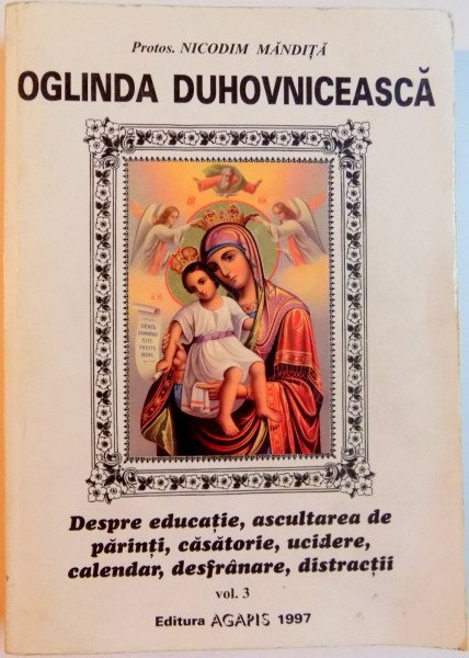 OGLINDA DUHOVNICEASCA de NICODIM MANDITA , VOL III , 1997