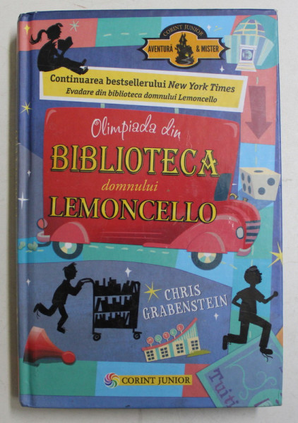 OLIMPIADA DIN BIBLIOTECA DOMNULUI LEMONCELLO de CHRIS GRABENSTEIN , 2016