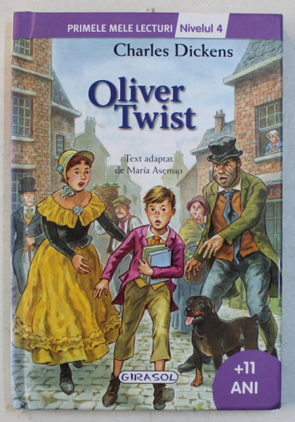 OLIVER TWIST de CHARLES DICKENS , text adaptat de MARIA ASENSIO , ilustratii de FRANCESC RAFOLS ,  2015