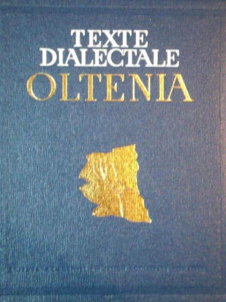 OLTENIA, TEXTE DIALECTALE LUI BORIS CAZACU, BUC. 1967
