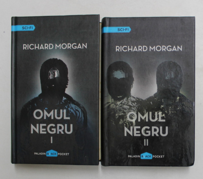 OMUL NEGRU de RICHARD MORGAN ,VOLUMELE I - II , 2014