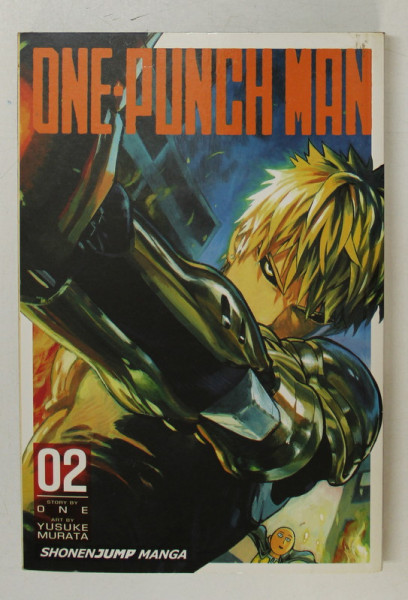 ONE - PUNCH MAN 02. , story by ONE , art by YUSUKE MURATA , 2016 ,  BENZI DESENATE *