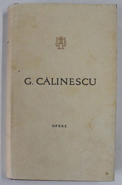 OPERE 3 , ENIGMA OTILIEI , PARTEA I de G. CALINESCU , 1966