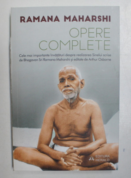 OPERE COMPLETE ,de RAMANA MAHARSHI , 2021 *MICI DEFECTE COTOR