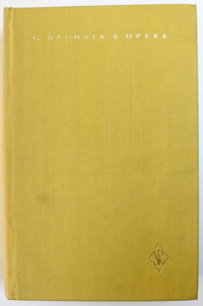 OPERE de G. BACOVIA , 1978