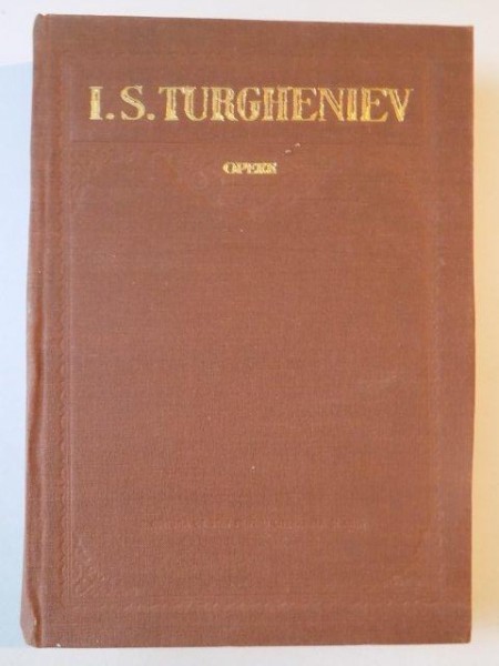 OPERE de I.S. TURGHENIEV VOL. XI 1962