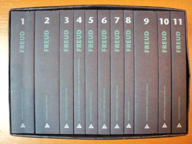 OPERE ESENTIALE de SIGMUND FREUD , 11 VOLUME  2010