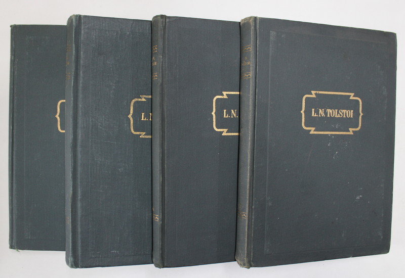 OPERE IN PAISPREZECE VOLUME , RAZBOI SI PACE , TOMURILE IV , V , VI , VII de L. N. TOLSTOI , 1955 * MINIMA UZURA