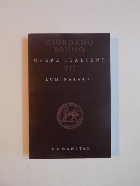 OPERE ITALIENE , VII , LUMANARARUL , 2009