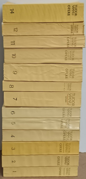 OPERE , SET DE 13 VOLUME de TUDOR VIANU , 1971 - 1990 ( VEZI DESCRIERE )